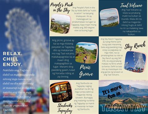 tourist spot in philippines brochure|Brochures .